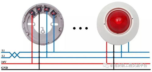青鳥消防火災(zāi)自動報警系統(tǒng) 常用 產(chǎn)品接線圖